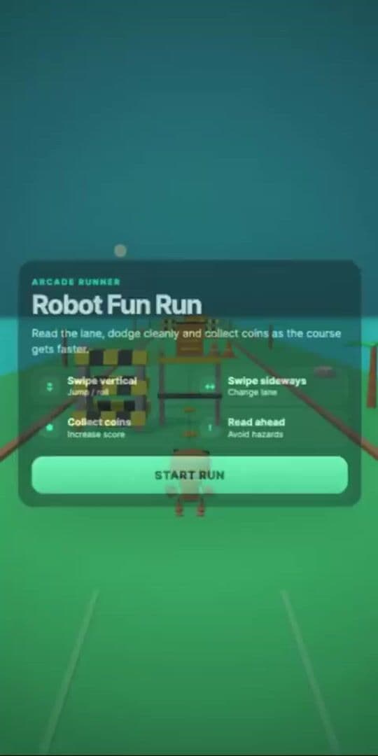 Robo Fun Run